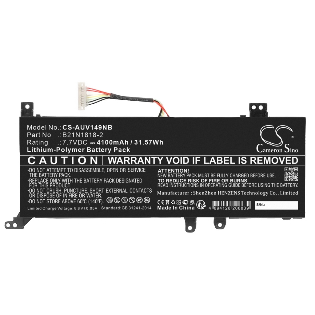 Batterie pour ordinateur portable Asus VivoBook 15 X509FB