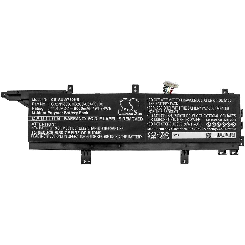 Battery Replaces C32N1838