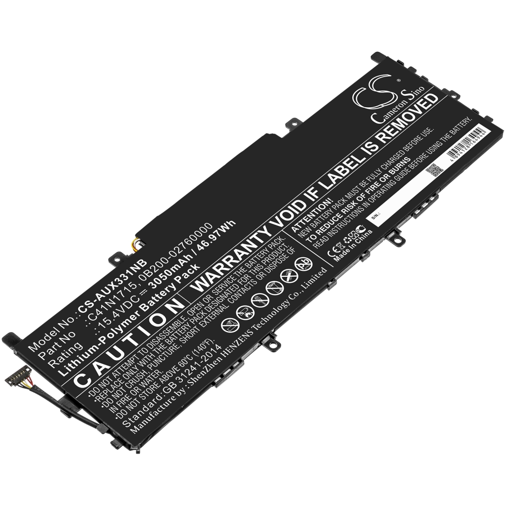 Batterie pour ordinateur portable Asus CS-AUX331NB