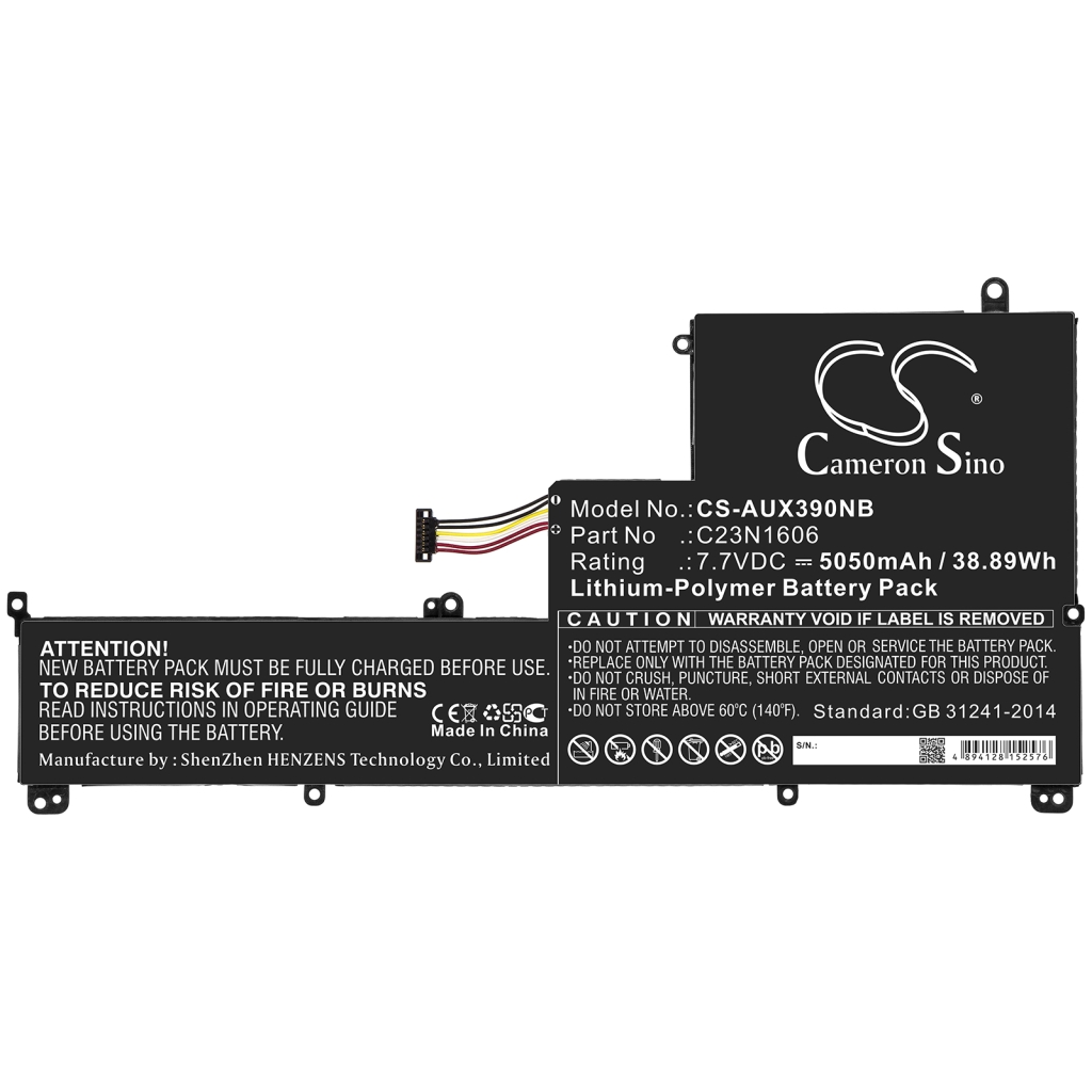 Batterie pour ordinateur portable Asus CS-AUX390NB