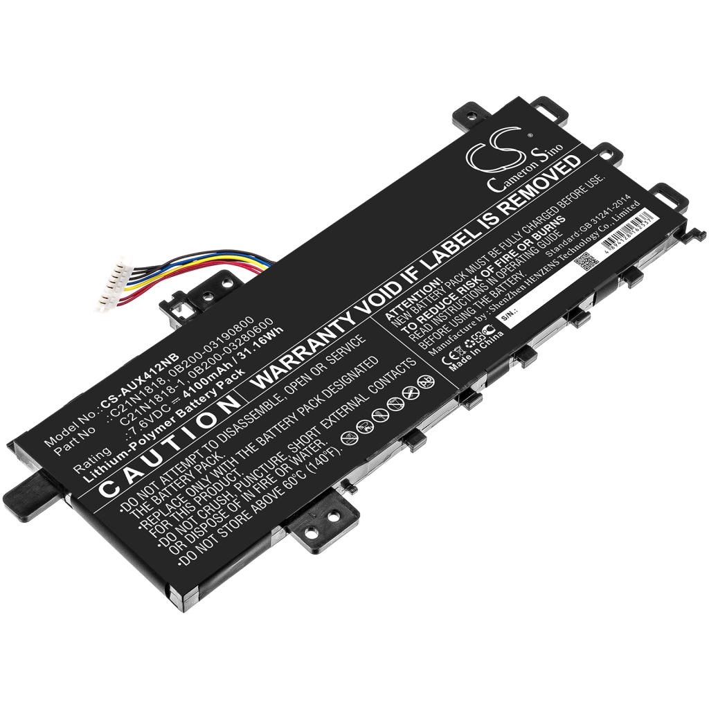 Batterie pour ordinateur portable Asus CS-AUX412NB