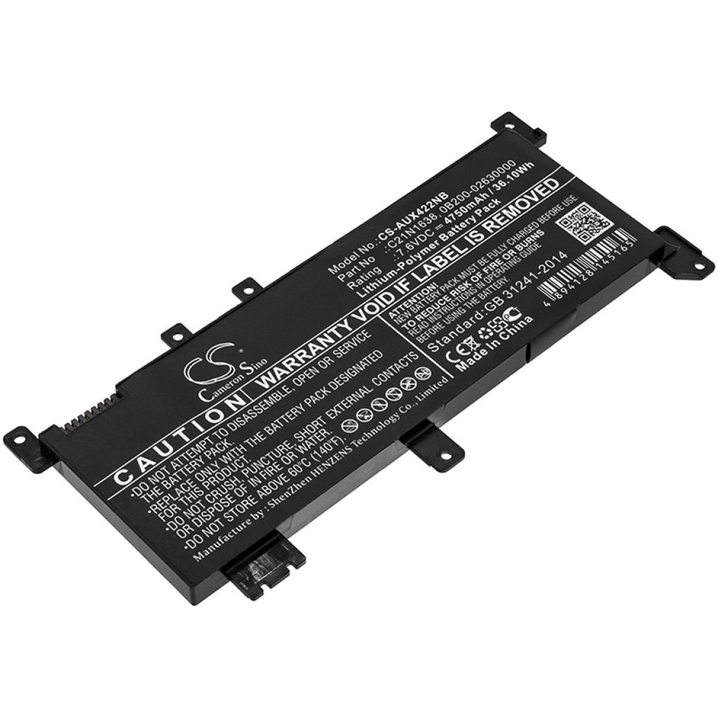 Battery Replaces C21N1638