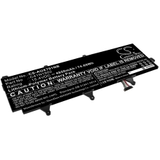 Compatible battery replacement for Asus 0B200-03140100,C41N1802