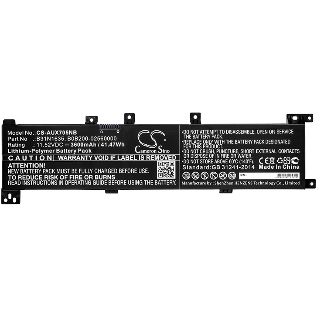 Notebook battery Asus CS-AUX705NB