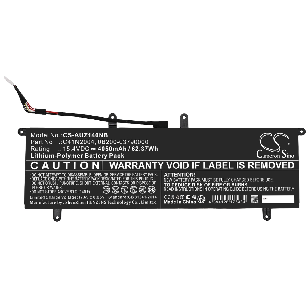 Batterie pour ordinateur portable Asus CS-AUZ140NB