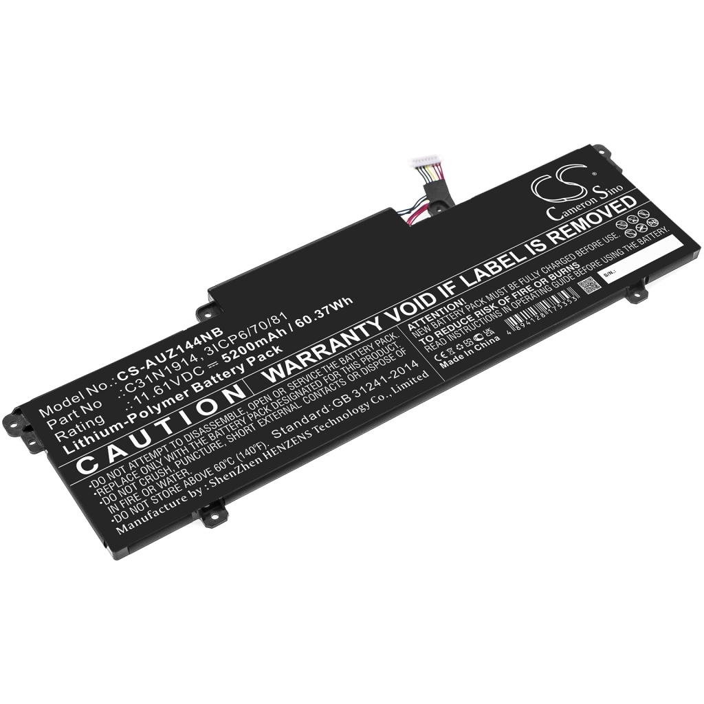 Batterie pour ordinateur portable Asus Zenbook 14 UX435EA-A5010T