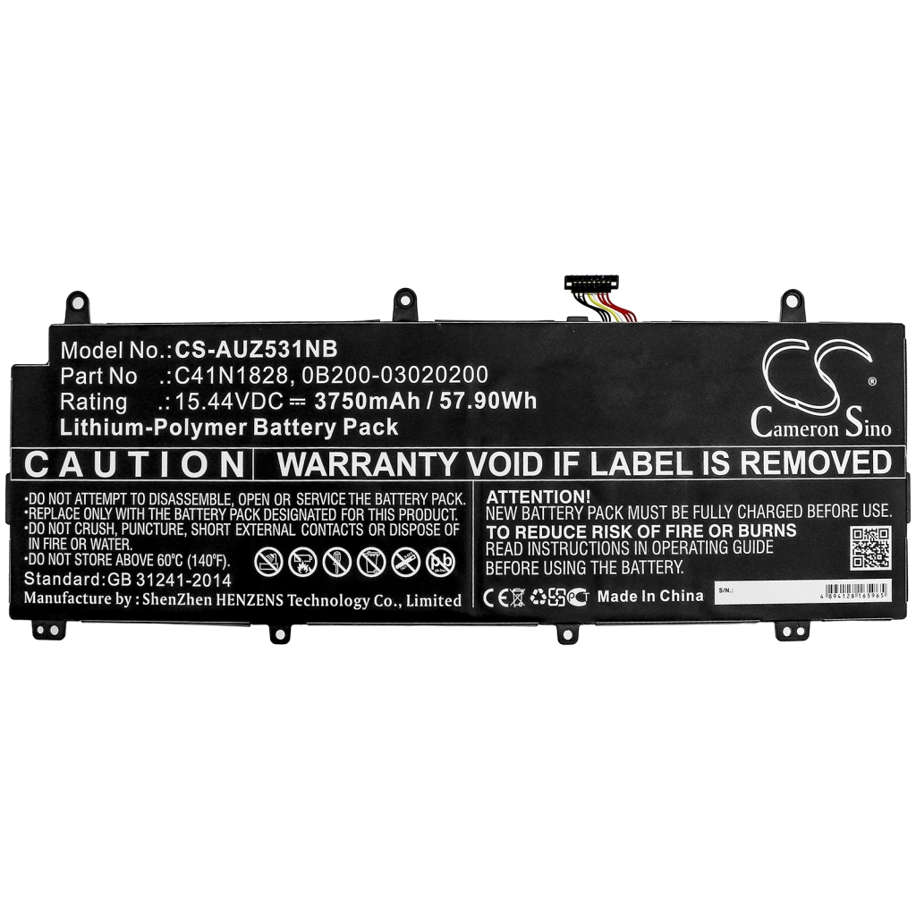 Batterie pour ordinateur portable Asus CS-AUZ531NB