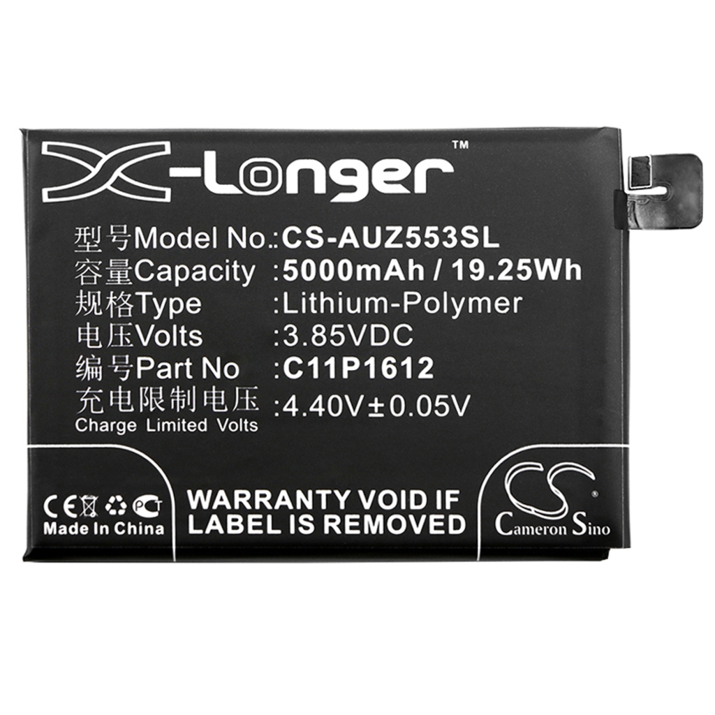 Compatible battery replacement for Asus C11P1612