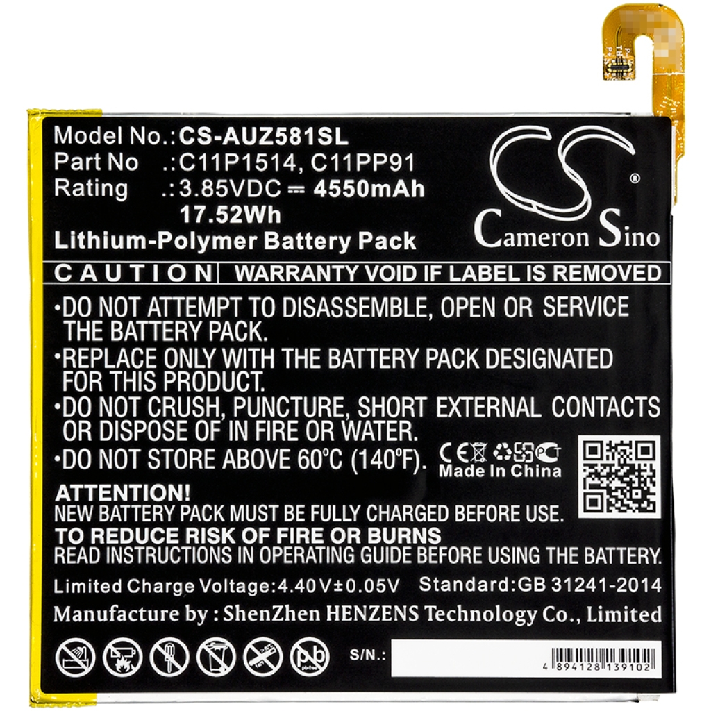 Batteries Remplace C11P1514