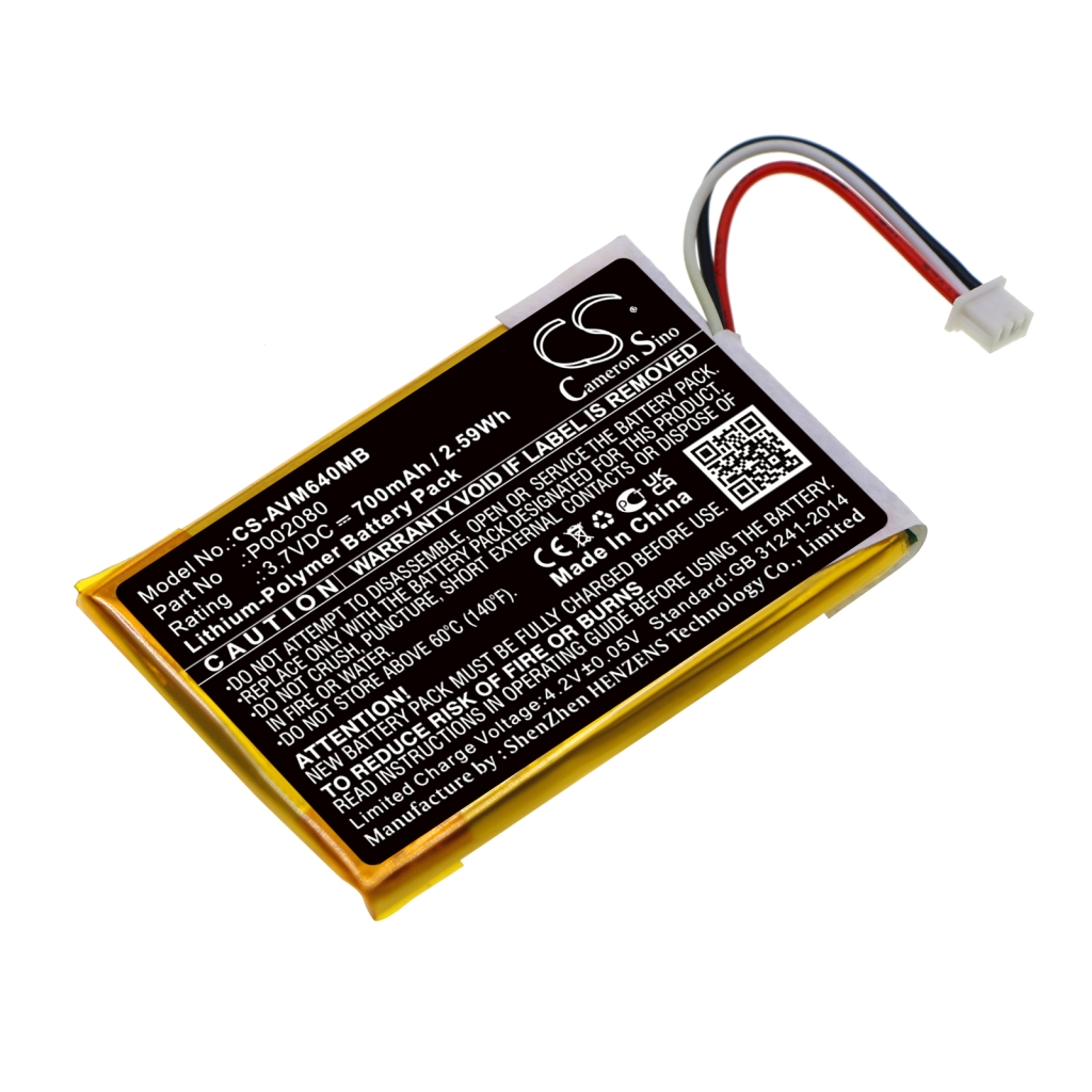 Battery Replaces P002080