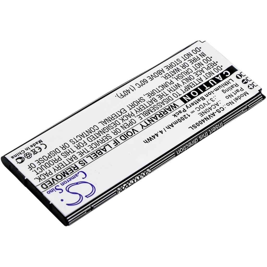 Compatible battery replacement for Archos AC40NE