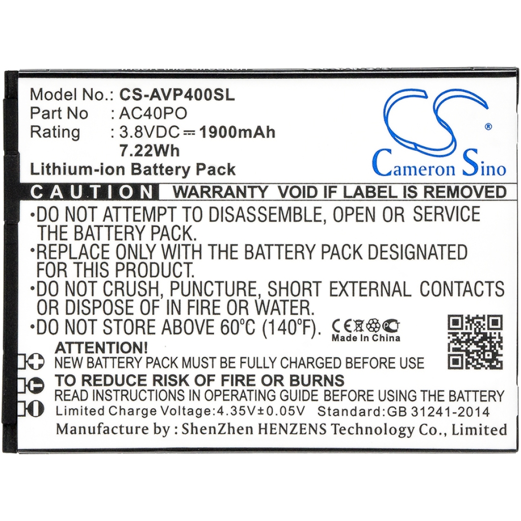 Mobile Phone Battery Archos CS-AVP400SL