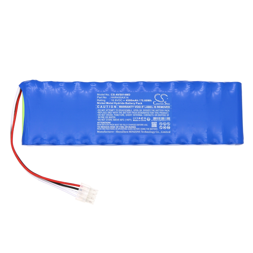 Compatible battery replacement for Viasys healthcare HHR450AX14