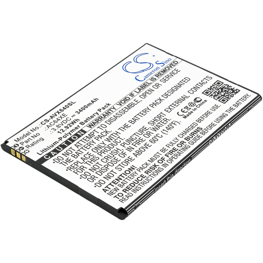 Compatible battery replacement for Archos AC64XE