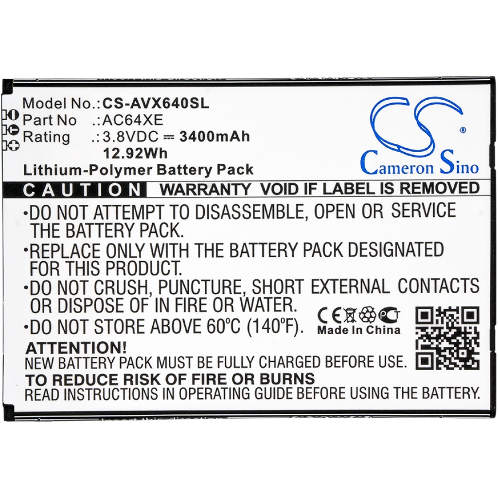 Mobile Phone Battery Archos CS-AVX640SL