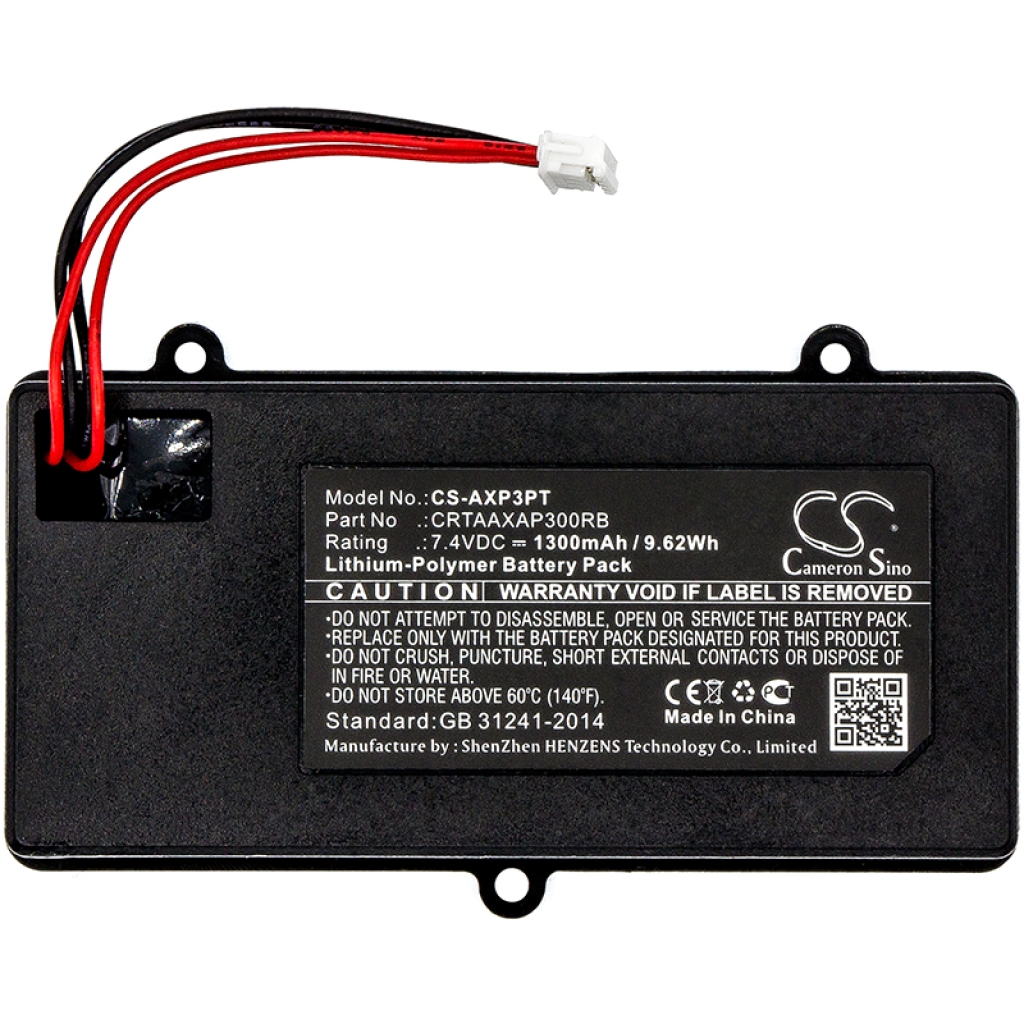 Battery Replaces CRTAAXAP300RB