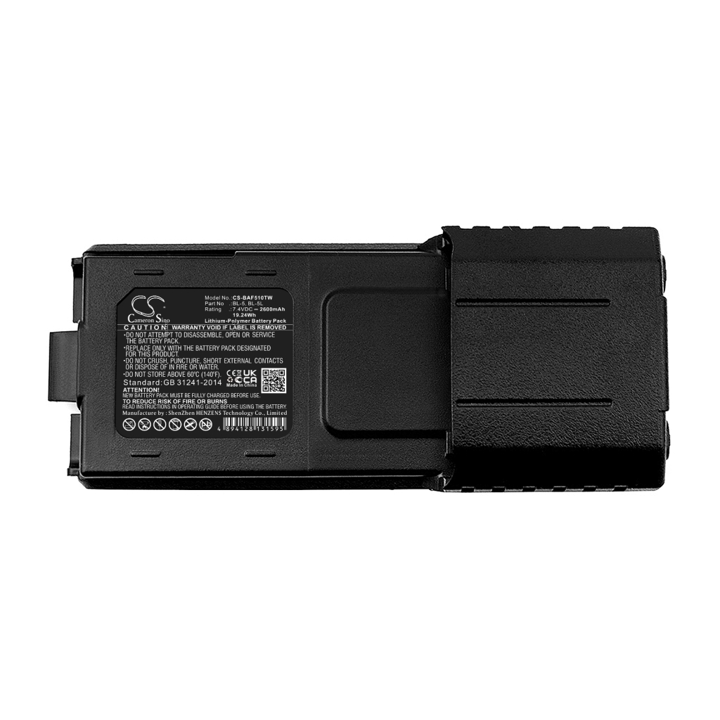 Batterie radio bidirectionnelle Baofeng CS-BAF510TW