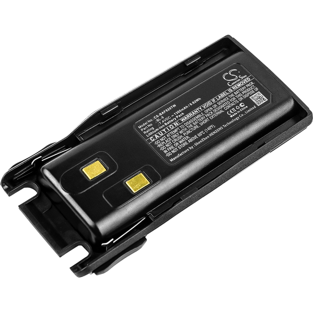 Batterie radio bidirectionnelle Baofeng CS-BAF820TW