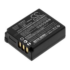 Remplacement de batterie compatible pour Panasonic  CGA-S007E, CGA-S007A/B, DMW-BCD10, CGA-S007A/1B, CGR-S007E/1B...