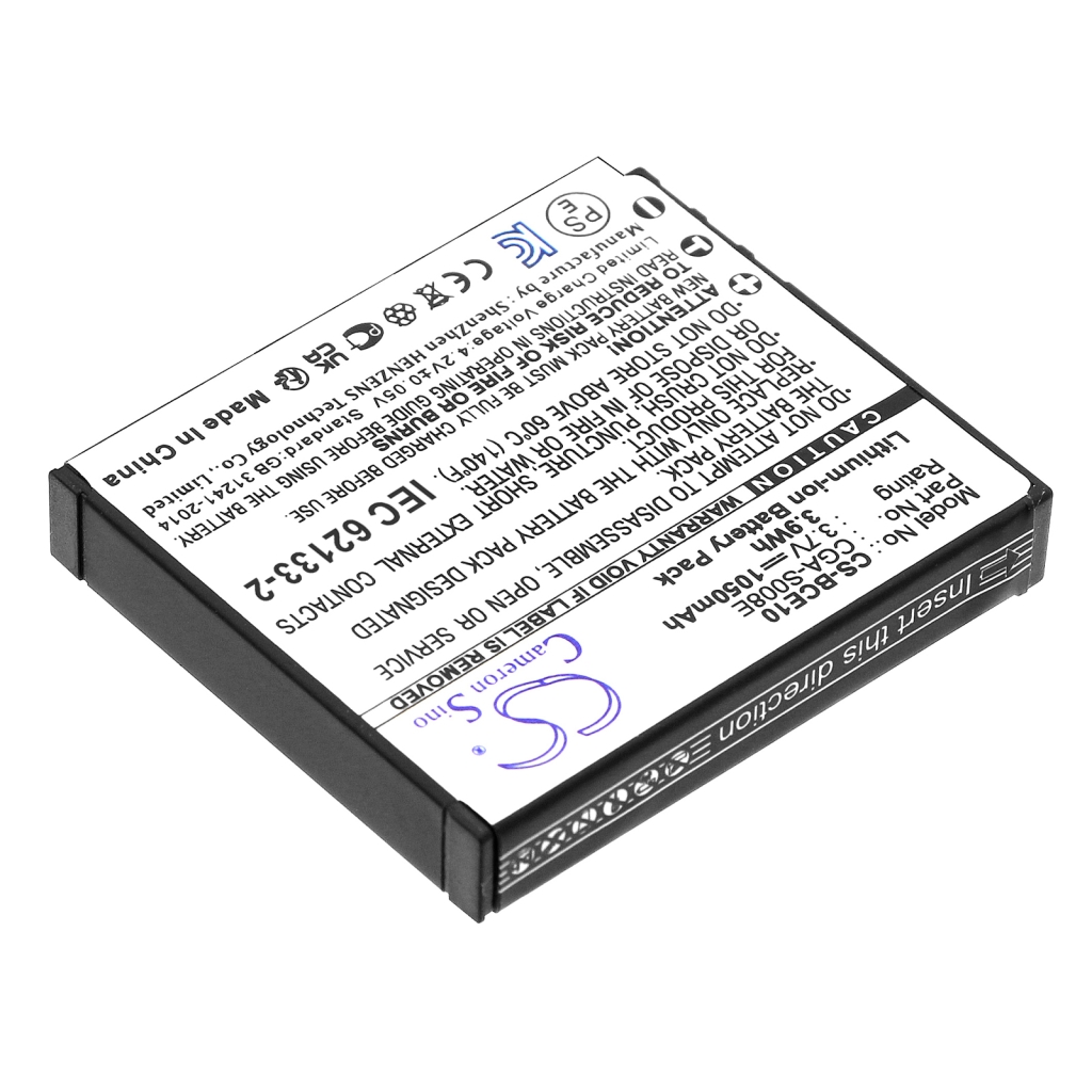 Battery Replaces CGA-S008A