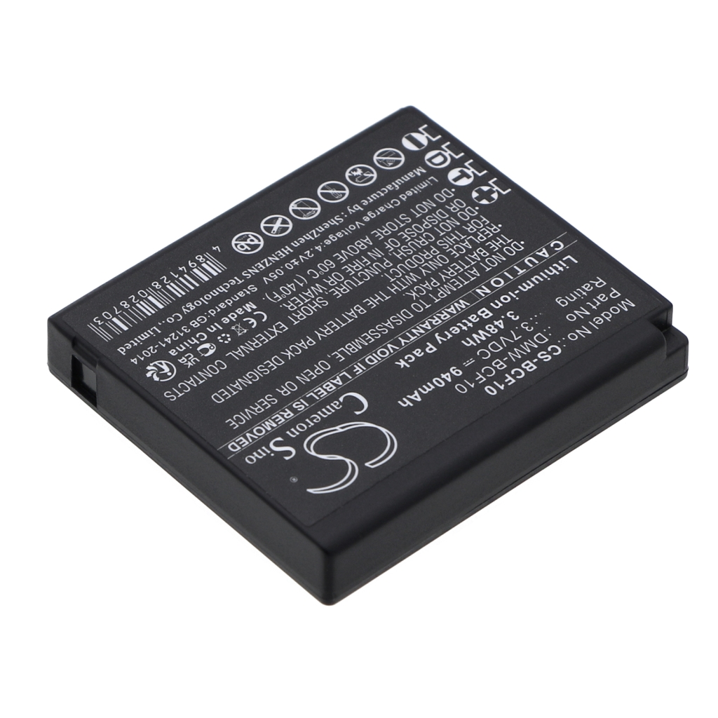 Battery Replaces DMW-BCF10PP