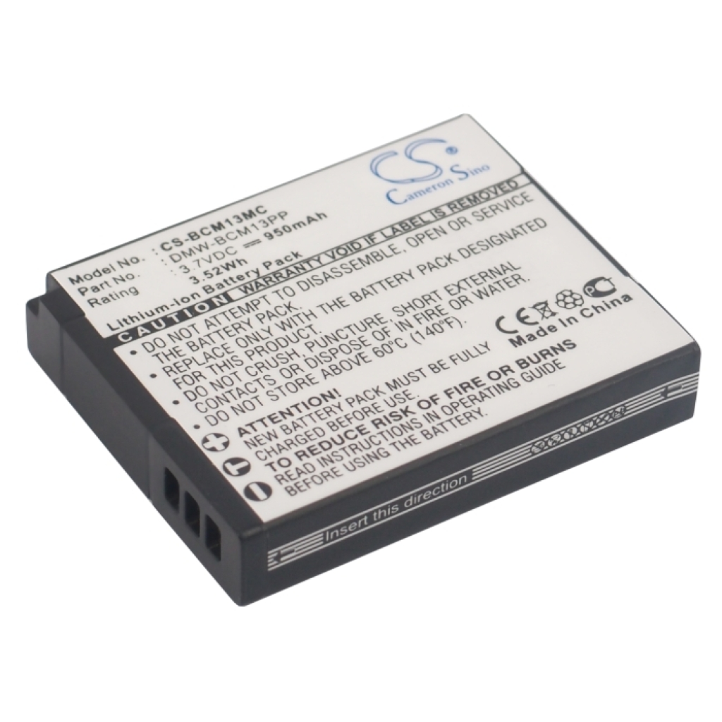 Batteries Remplace DMW-BCM13E