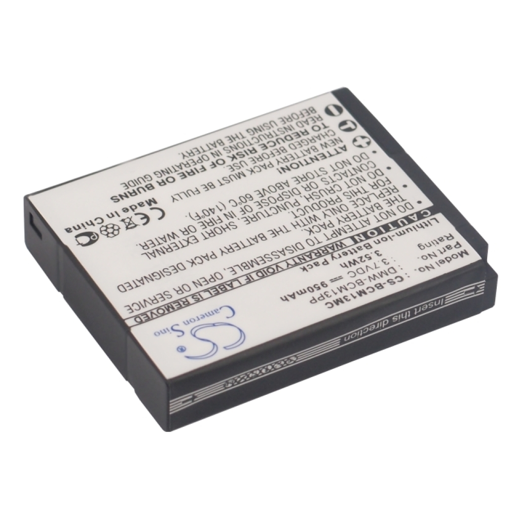 Battery Replaces DMW-BCM13PP