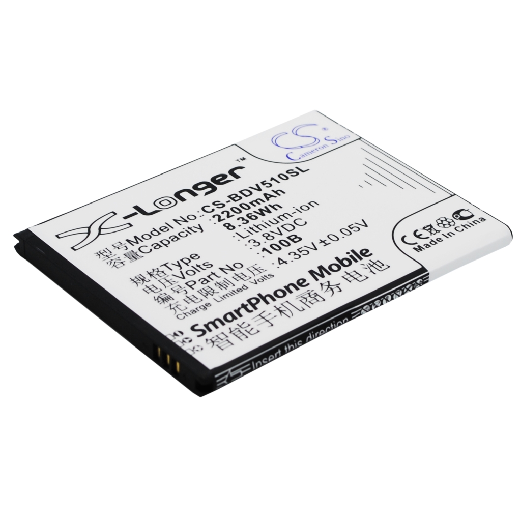 Compatible battery replacement for Baidu cloud 100B