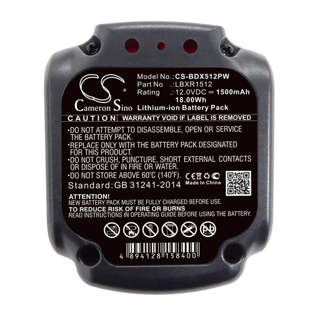 Batterie industrielle Black 