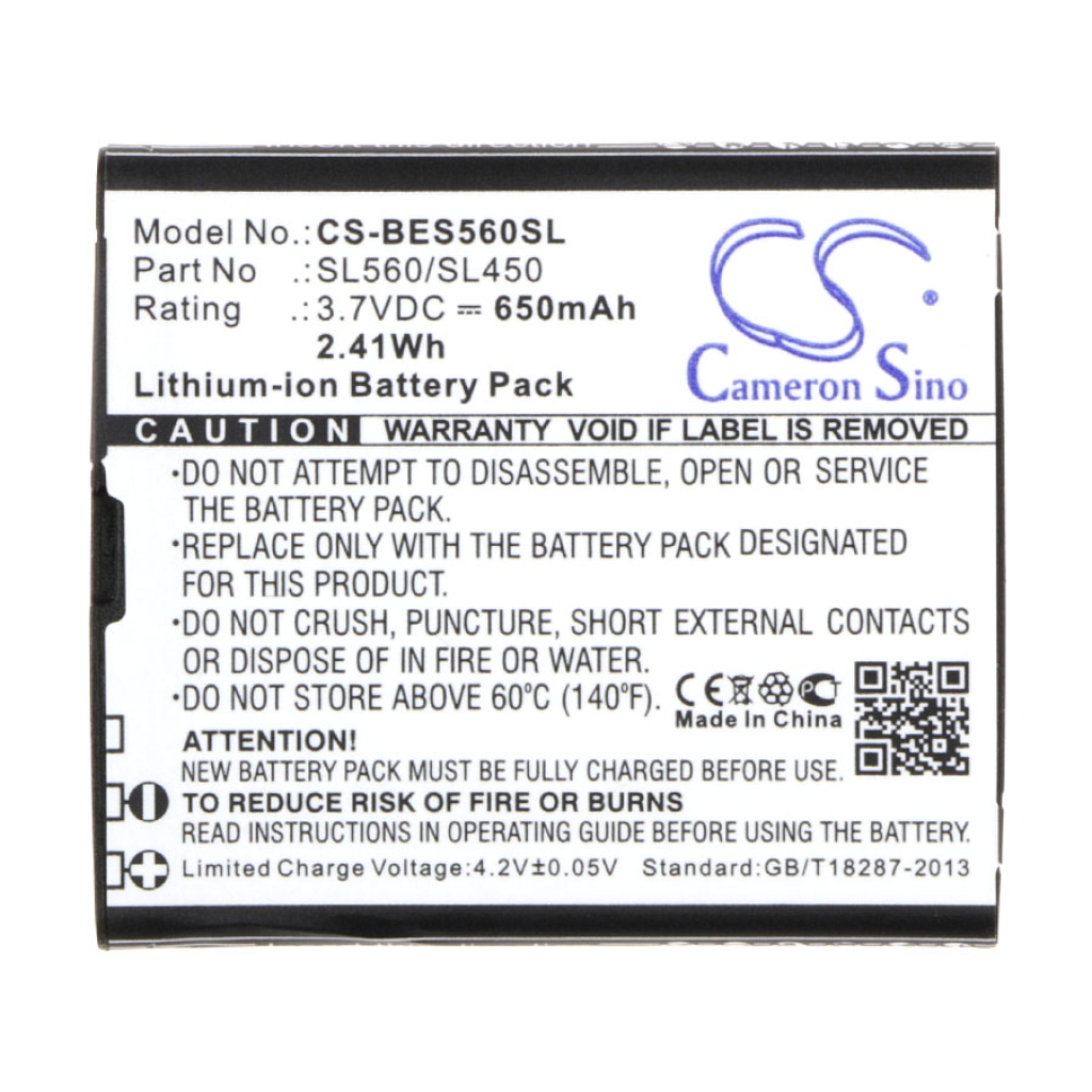 Batteries Remplace SL560/SL450