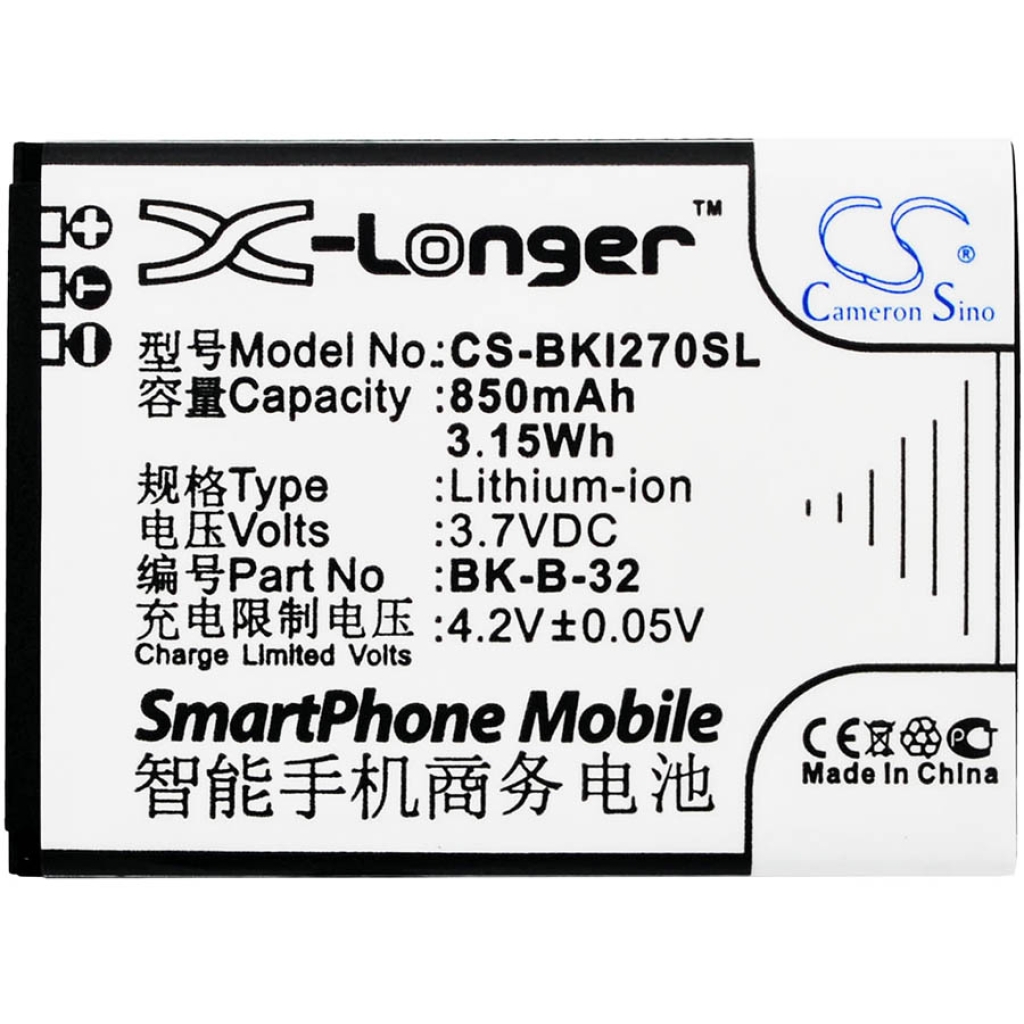 Battery Replaces BK-B-32A