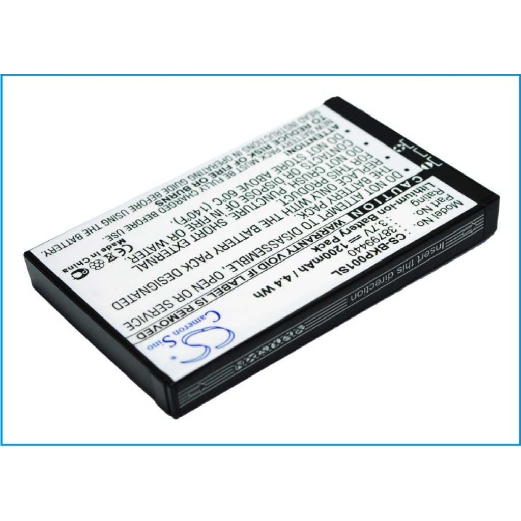 Compatible battery replacement for Becker 38799440