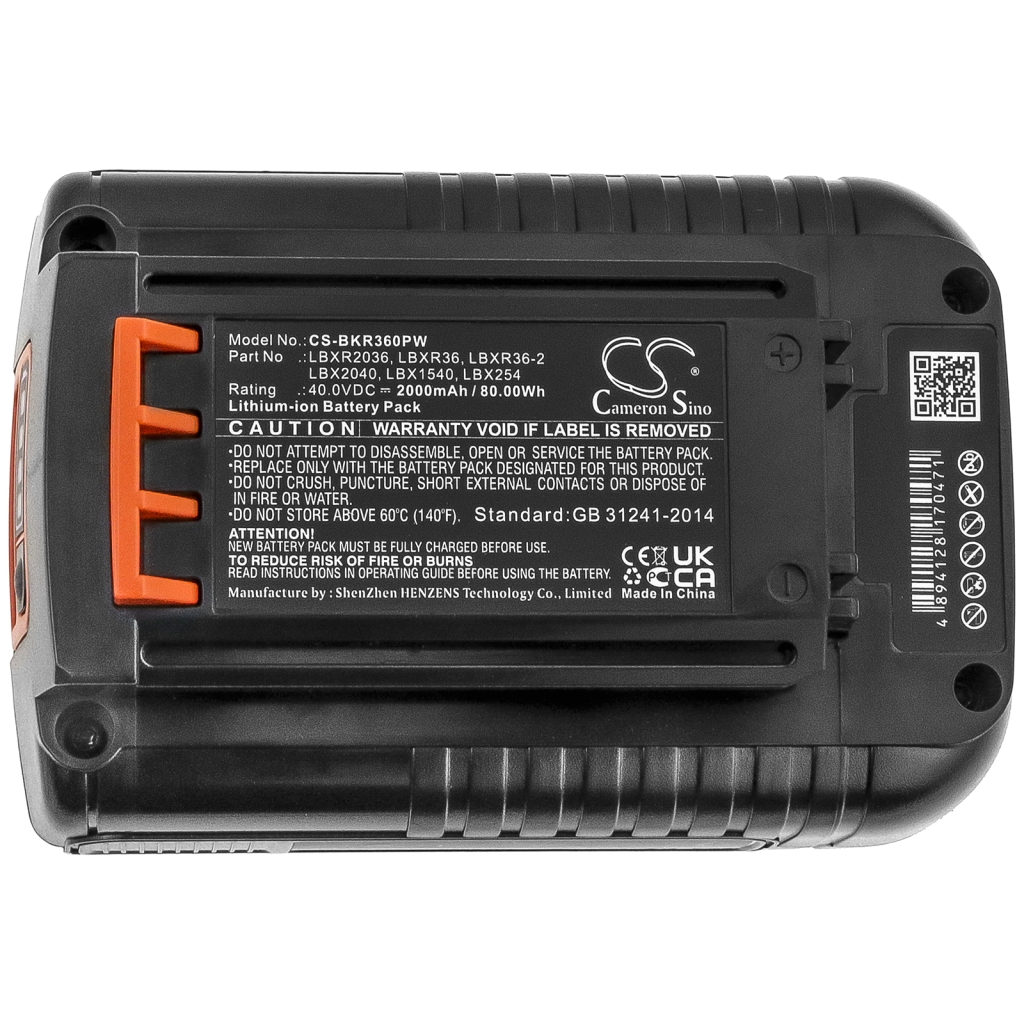 Batterie industrielle Black 