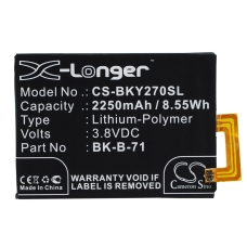 Compatible battery replacement for BBK BK-B-71