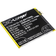 Compatible battery replacement for BBK B-D5