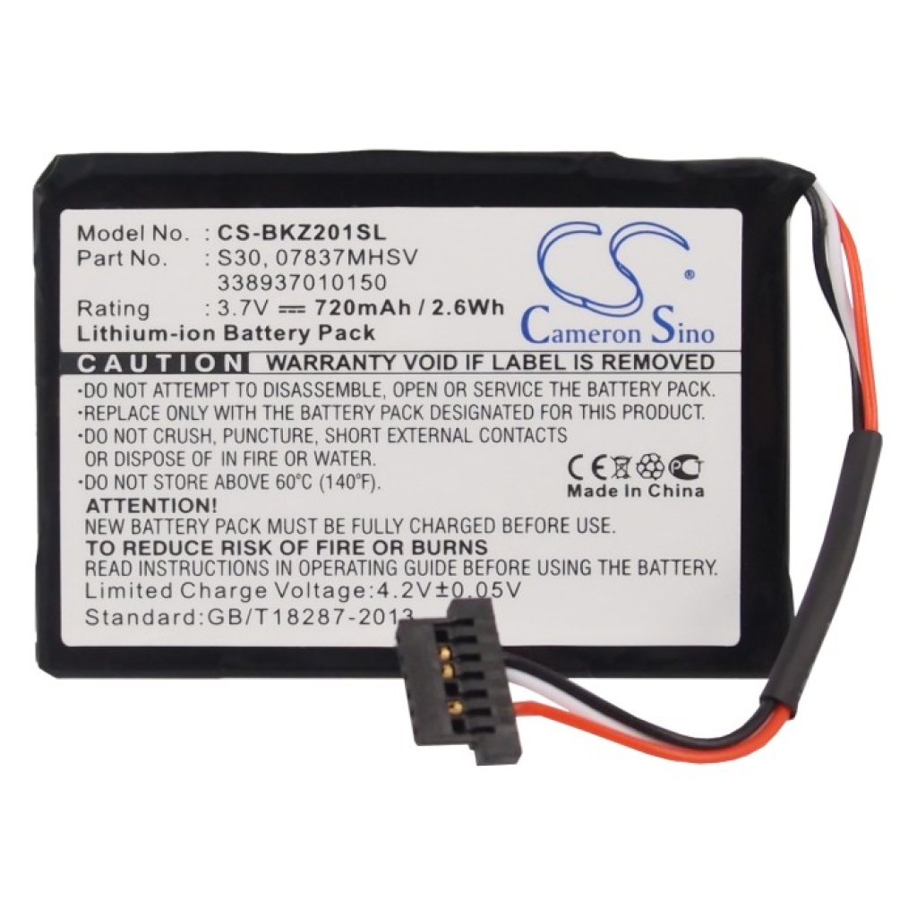 Batteries GPS, Batterie de navigation CS-BKZ201SL