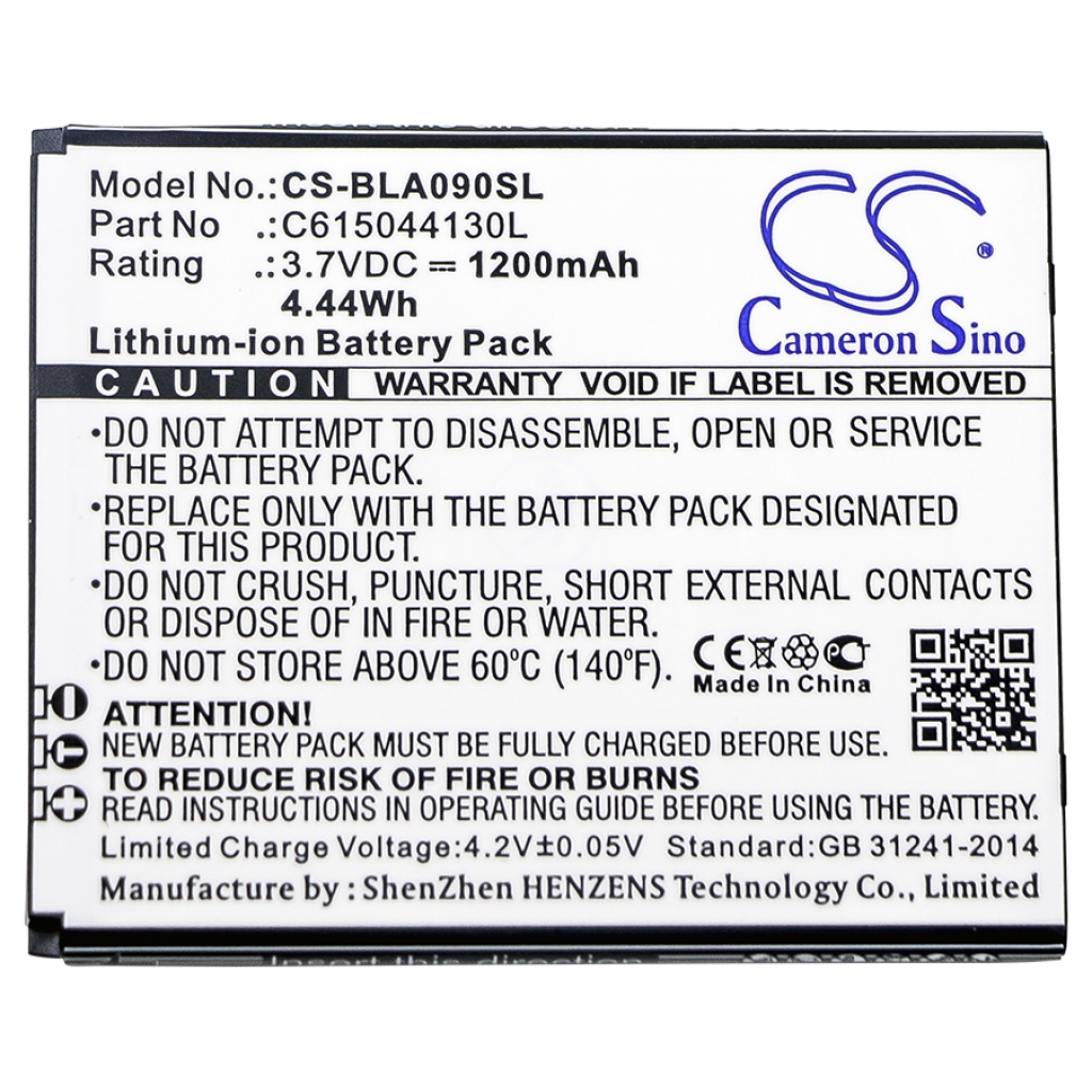 Battery Replaces C615044130L