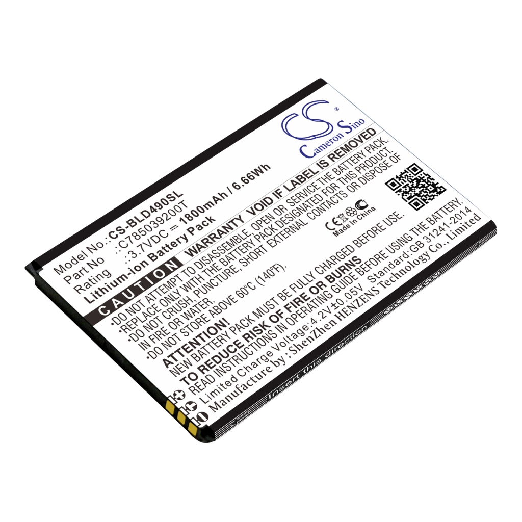 Battery Replaces C785039200T