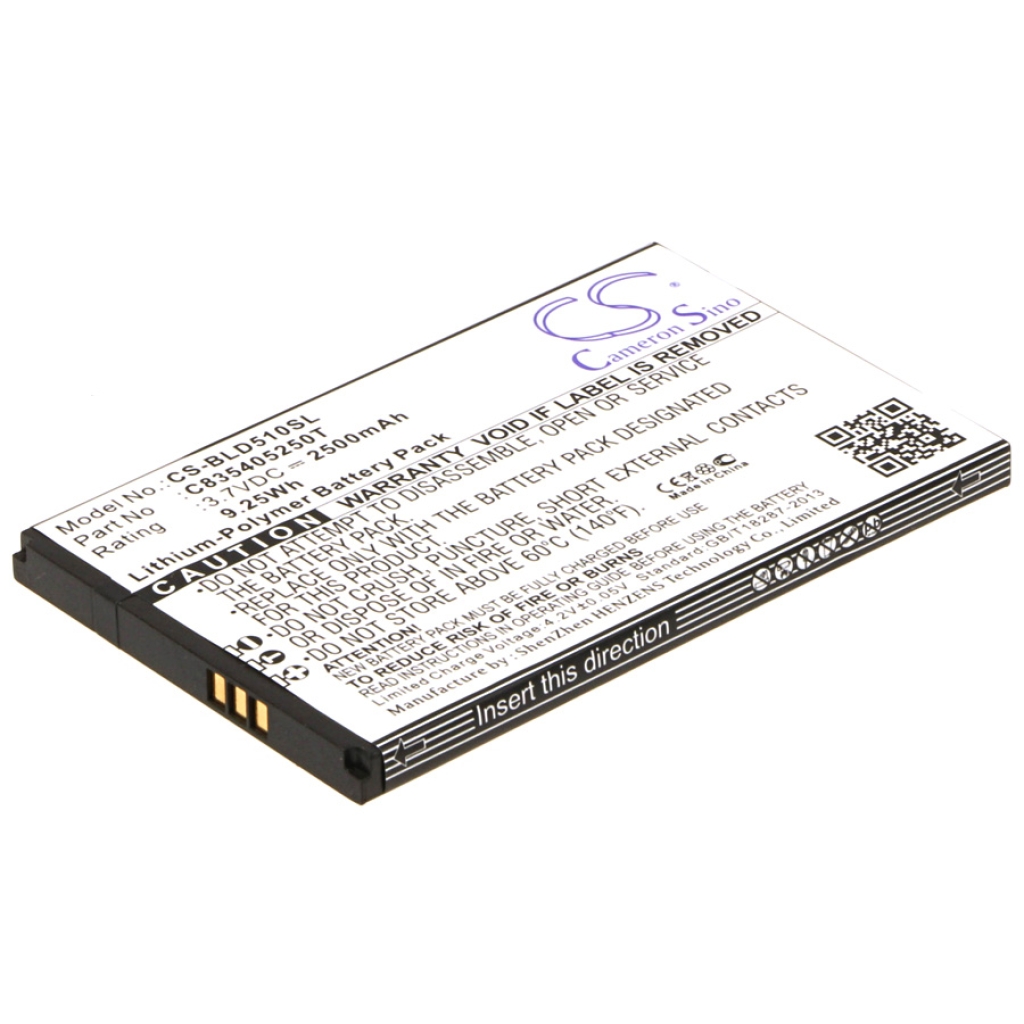 Compatible battery replacement for BLU C835405250T