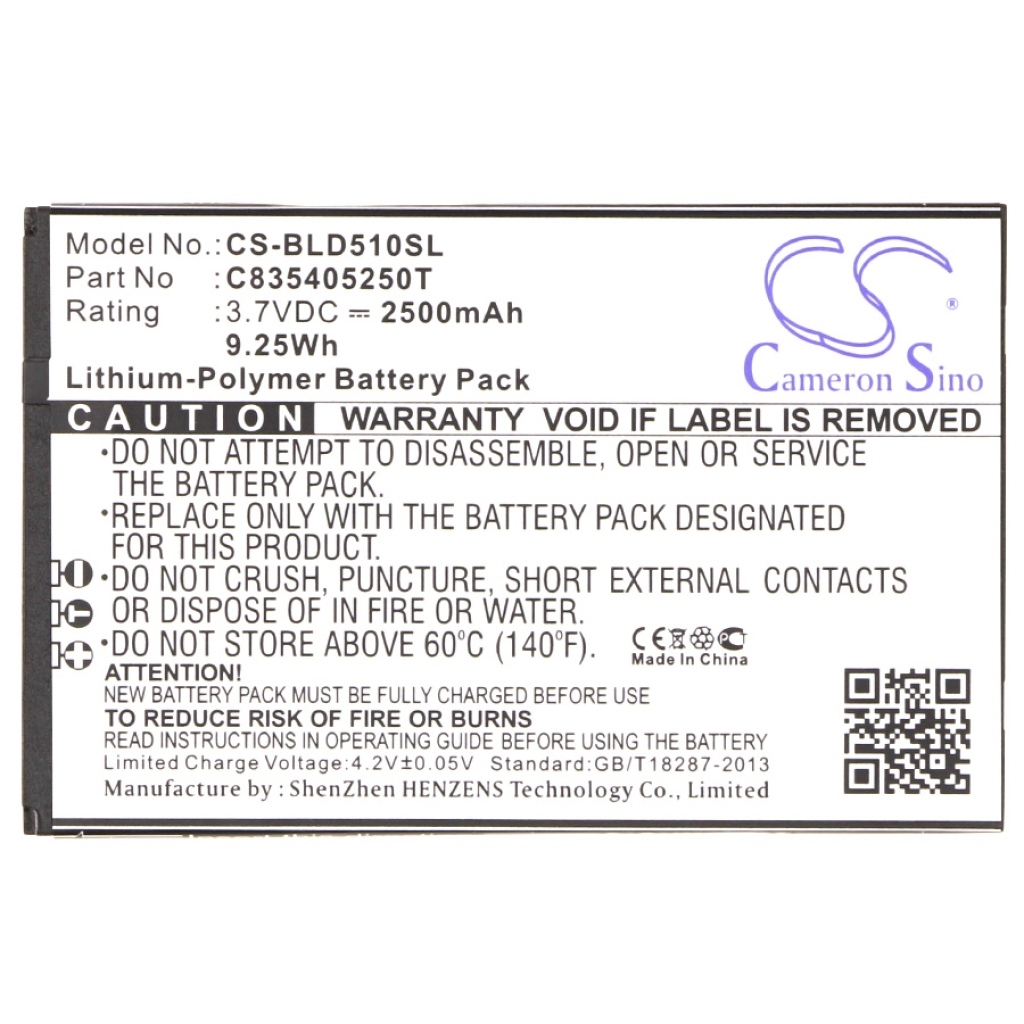 Batteries Remplace C835405250T