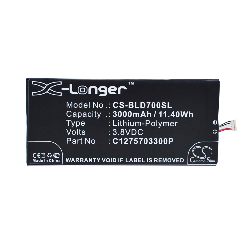 Battery Replaces C1275703300P