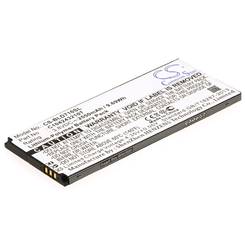 Battery Replaces C104243210T