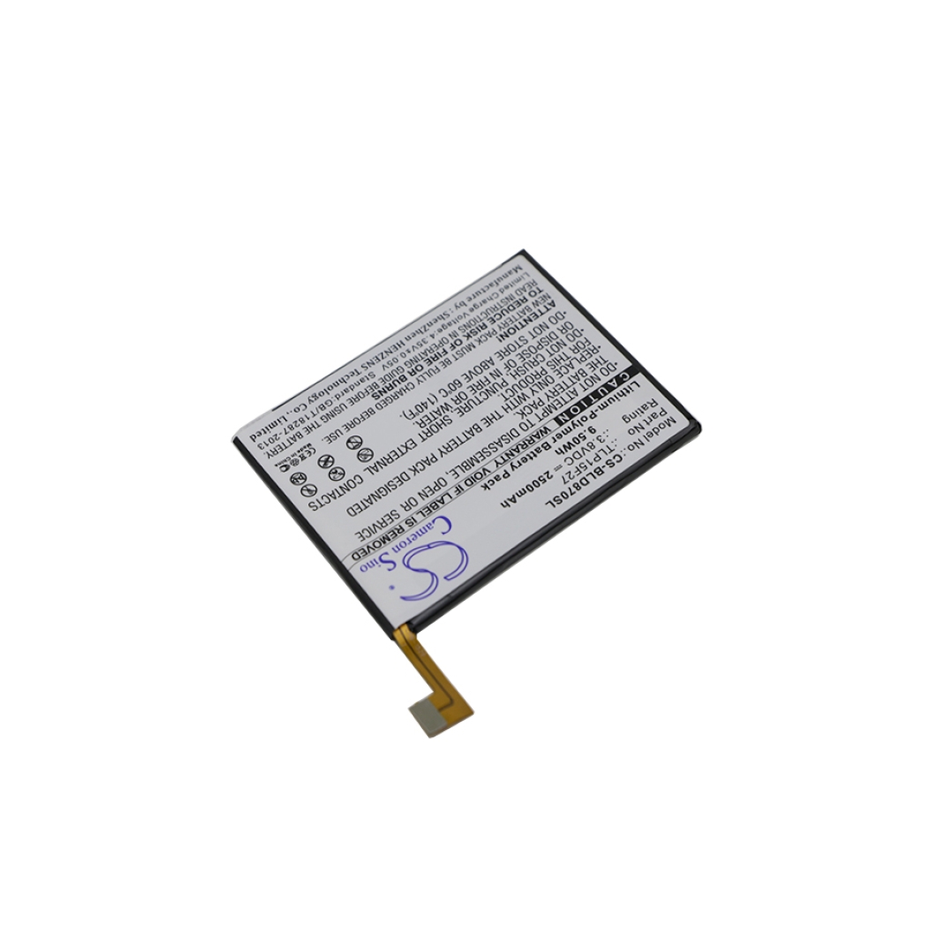 Compatible battery replacement for BLU TLP15F27