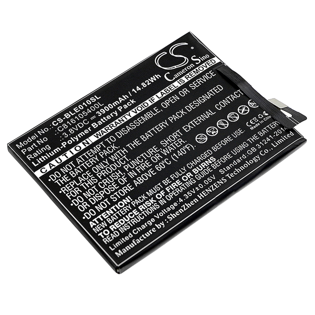 Compatible battery replacement for BLU C816105400L