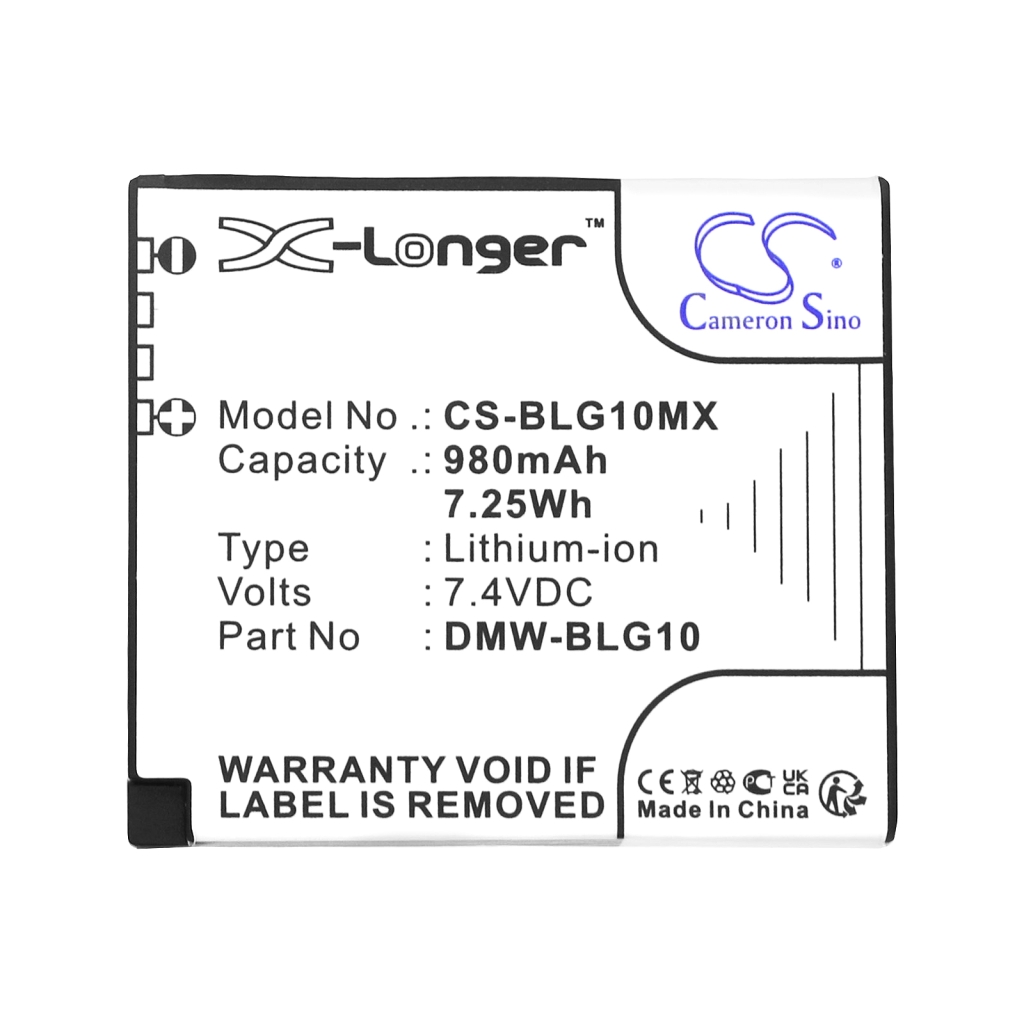 Battery Replaces DMW-BLG10