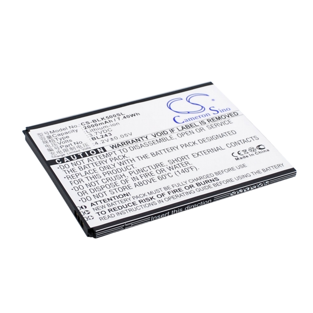 Compatible battery replacement for LENOVO BL243