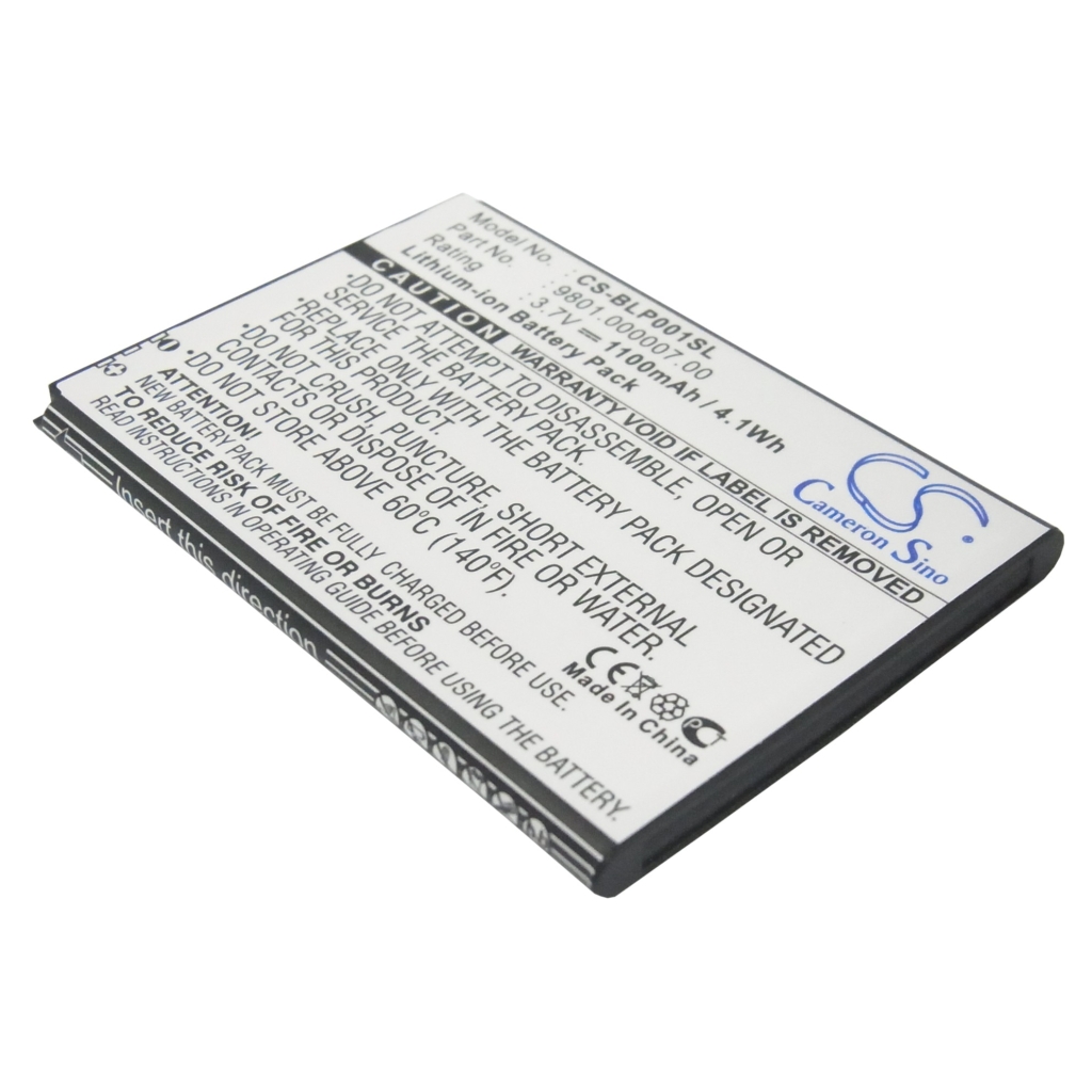 Compatible battery replacement for BLAUPUNKT 9801.000007.00