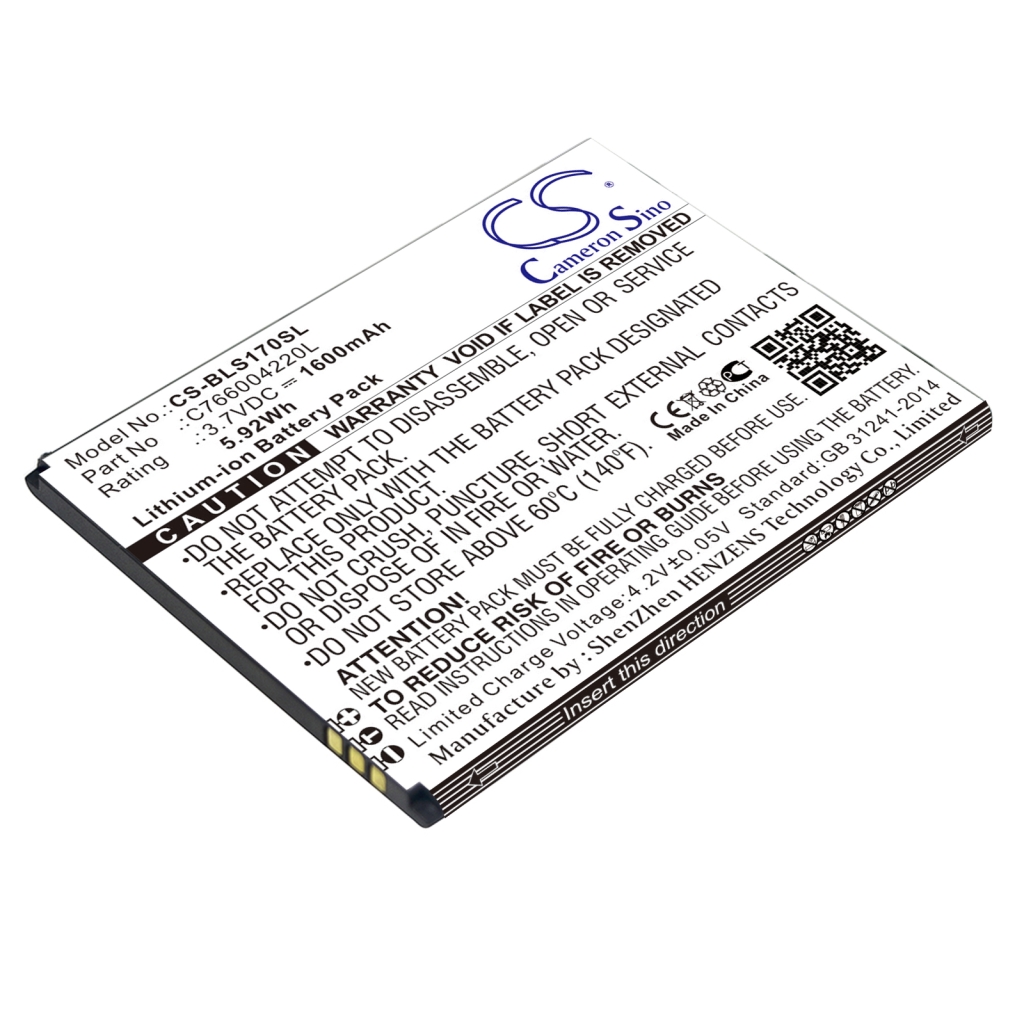 Compatible battery replacement for BLU C766004220L