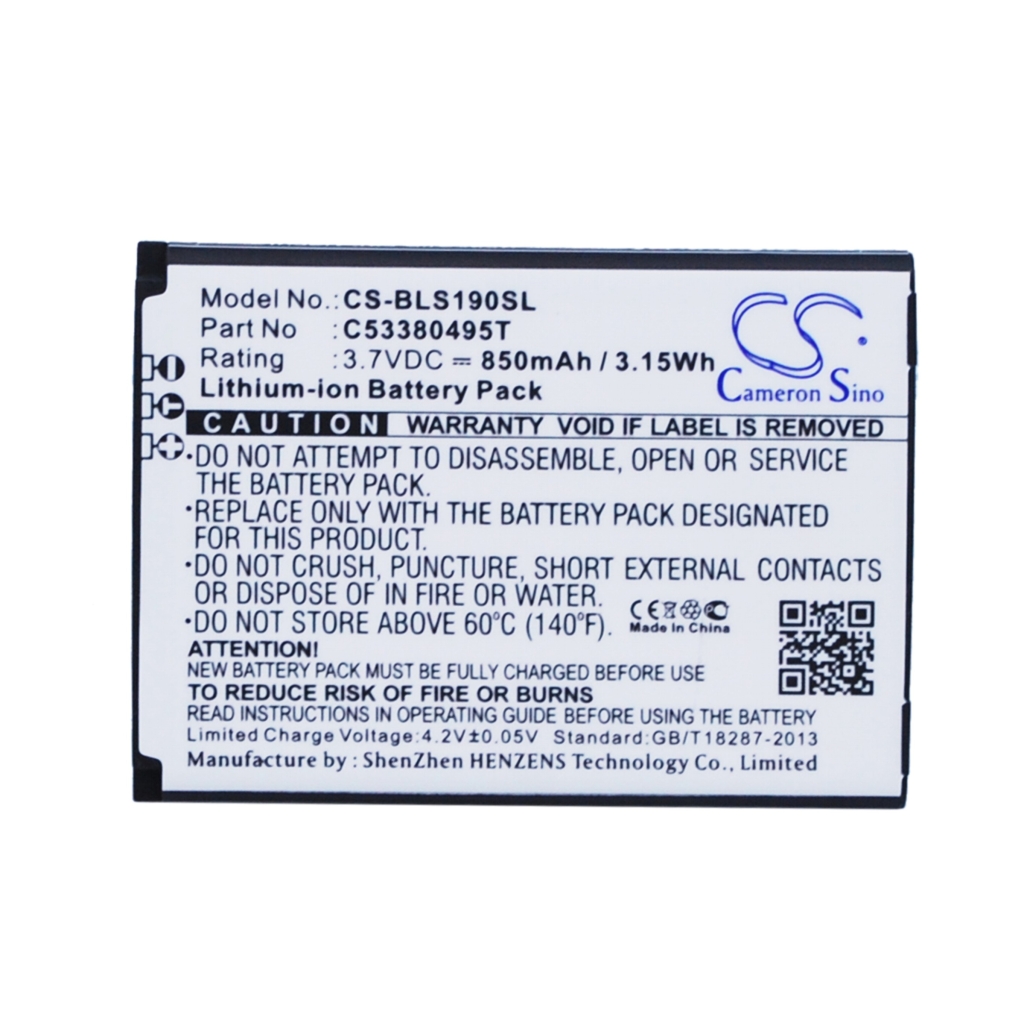 Batteries Remplace C53380495T