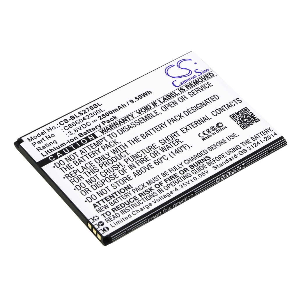 Compatible battery replacement for BLU C866042300L